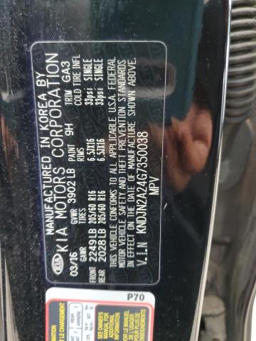 Photo 10 from auction – 2016 KIA SOUL with VIN KNDJN2A24G7350038