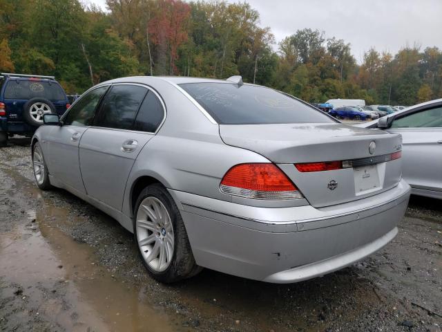 Photo 3 from auction – 2004 BMW 745 LI with VIN WBAGN63534DS53545