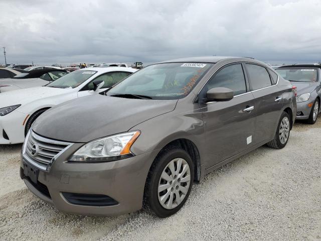 Photo 2 from auction – 2015 NISSAN SENTRA S with VIN 3N1AB7AP2FL671672