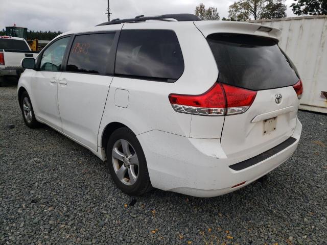 Photo 3 from auction – 2011 TOYOTA SIENNA LE with VIN 5TDKK3DC8BS124588