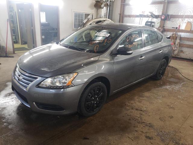 Photo 2 from auction – 2015 NISSAN SENTRA S with VIN 3N1AB7AP9FL667330