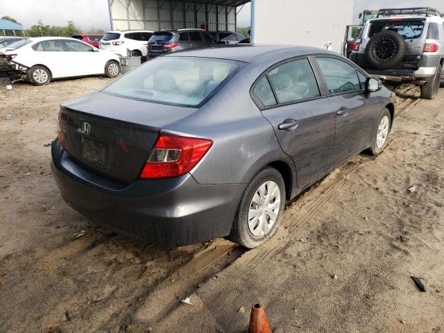 Photo 4 from auction – 2012 HONDA CIVIC LX with VIN 19XFB2E51CE064662