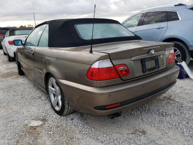 Photo 3 from auction – 2006 BMW 325 CI with VIN WBABW33446PX85305