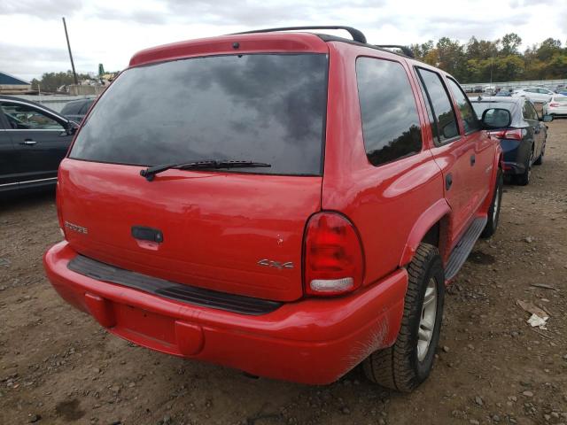Photo 4 from auction – 2001 DODGE DURANGO with VIN 1B4HS28N71F522323