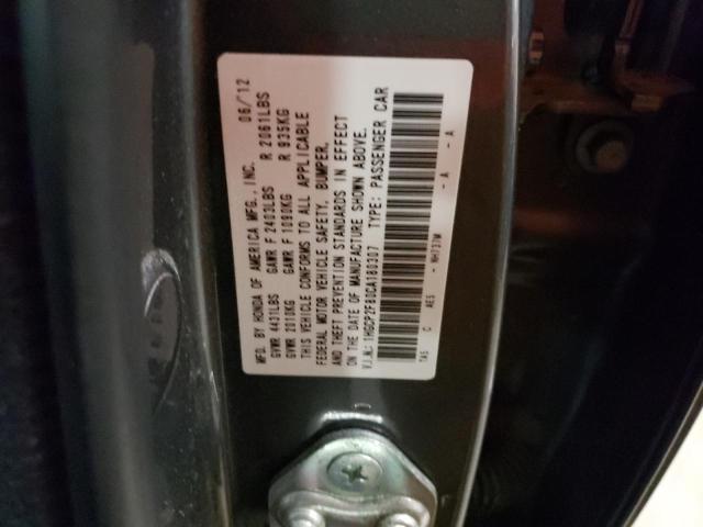 Photo 10 from auction – 2012 HONDA ACCORD EXL with VIN 1HGCP2F80CA180307