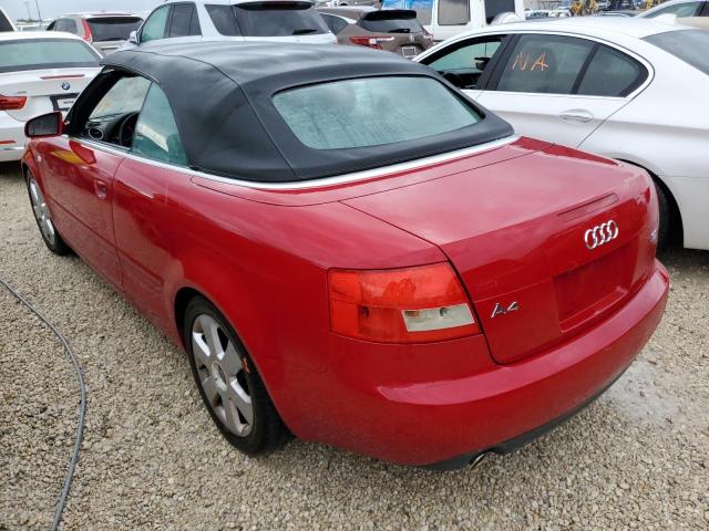 Photo 3 from auction – 2006 AUDI A4 QUATTRO with VIN WAUDT48HX6K011012
