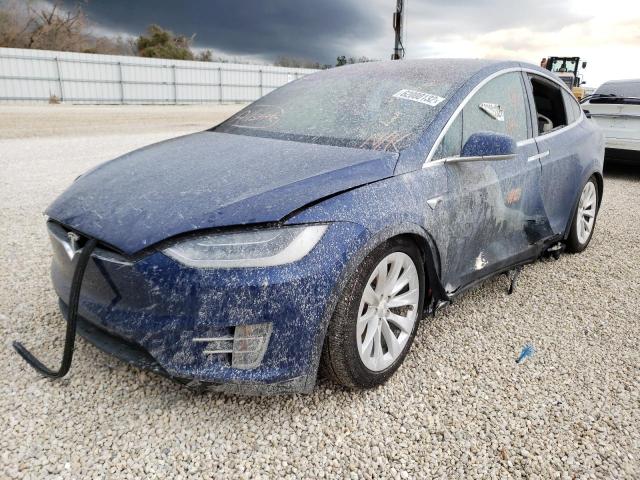Photo 2 from auction – 2020 TESLA MODEL X with VIN 5YJXCDE22LF231320