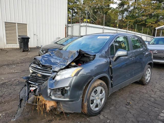 Photo 2 from auction – 2016 CHEVROLET TRAX LS with VIN 3GNCJKSB3GL249272