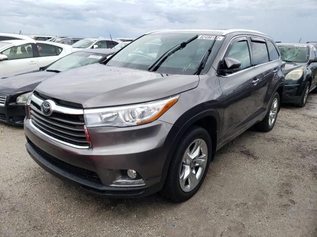 Photo 2 from auction – 2016 TOYOTA HIGHLANDER with VIN 5TDYKRFH4GS151817