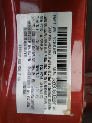 Photo 10 from auction – 2012 MAZDA CX-9 with VIN JM3TB3DV3C0337515
