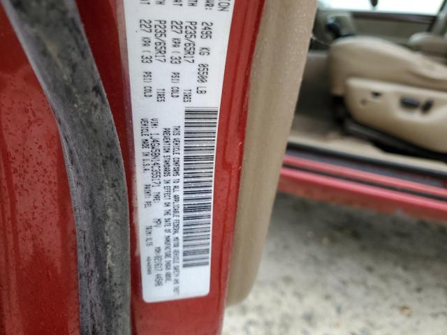 Photo 10 from auction – 2004 JEEP GRAND CHER with VIN 1J4GW58N14C355171