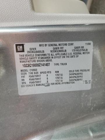 Photo 10 from auction – 2009 CHEVROLET SILVERADO with VIN 1GCEC19009Z141407