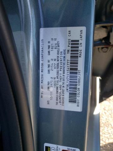 Photo 10 from auction – 2012 MAZDA 3 I with VIN JM1BL1V71C1541777