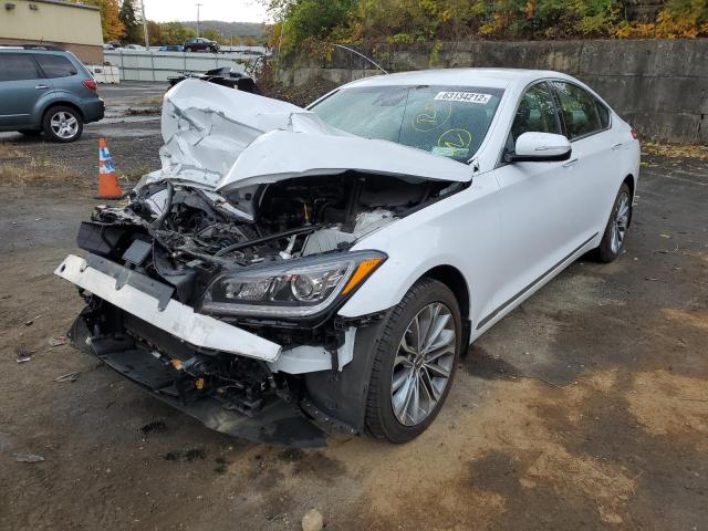 Photo 2 from auction – 2017 GENESIS G80 BASE with VIN KMHGN4JE4HU211607