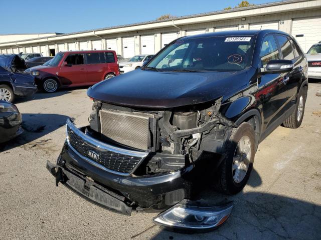 Photo 2 from auction – 2015 KIA SORENTO LX with VIN 5XYKT3A61FG560178
