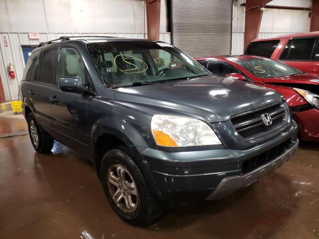 HONDA PILOT EX 2005 with VIN 2HKYF18465H513441 - Photo from auction