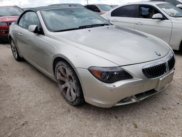 BMW 650 I 2006 with VIN WBAEK13466CN75308 - Photo from auction