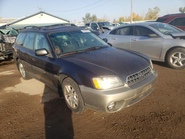SUBARU LEGACY WAG 2003 with VIN 4S3BH675237654306 - Photo from auction