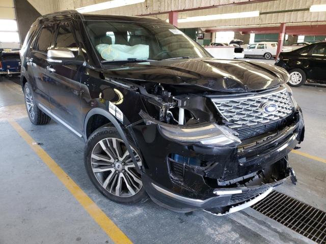 FORD EXPLORER P 2018 with VIN 1FM5K8HT0JGB86091 - Photo from auction