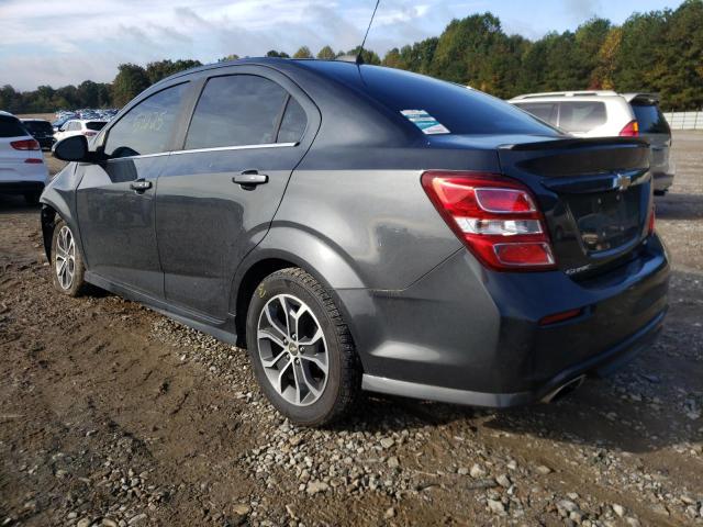 Photo 3 from auction – 2017 CHEVROLET SONIC LT with VIN 1G1JD5SG1H4138837
