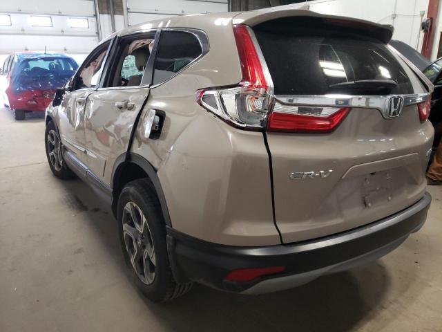 Photo 3 from auction – 2017 HONDA CR-V EX with VIN 5J6RW2H51HL037340