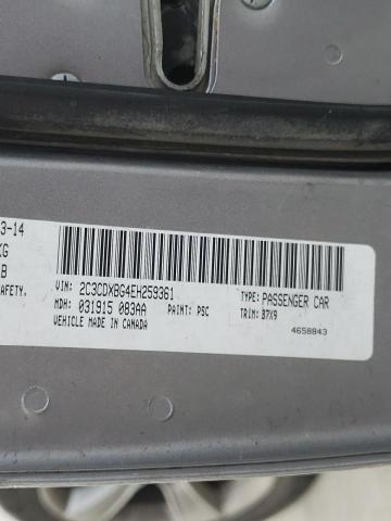 Photo 10 from auction – 2014 DODGE CHARGER SE with VIN 2C3CDXBG4EH259361