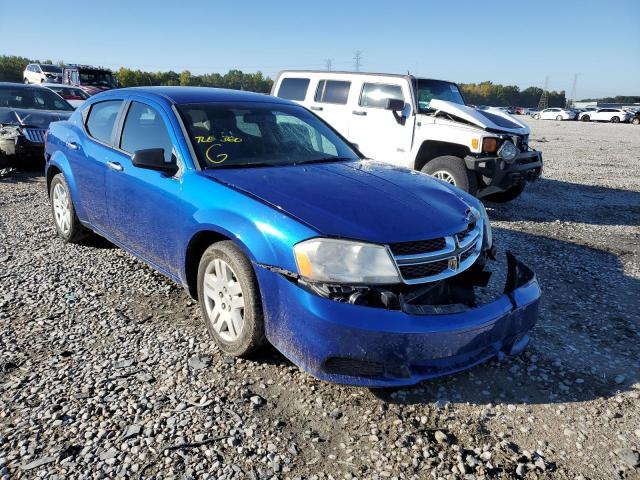 DODGE AVENGER SE 2013 with VIN 1C3CDZAB2DN628449 - Photo from auction