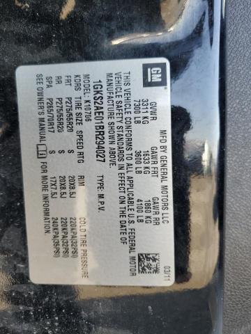 Photo 10 from auction – 2011 GMC YUKON SLE with VIN 1GKS2AE01BR294027