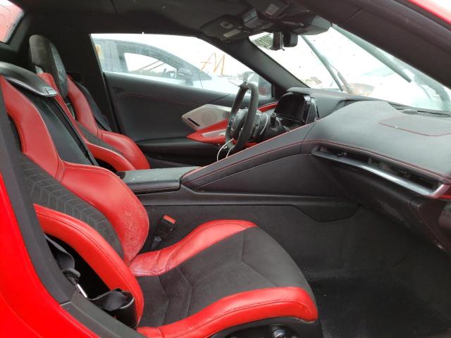 Photo 5 from auction – 2021 CHEVROLET CORVETTE S with VIN 1G1YB3D43M5101210