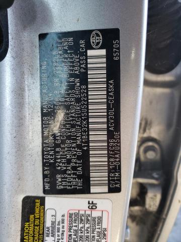 Photo 10 from auction – 2005 TOYOTA CAMRY LE with VIN 4T1BE32K15U522528