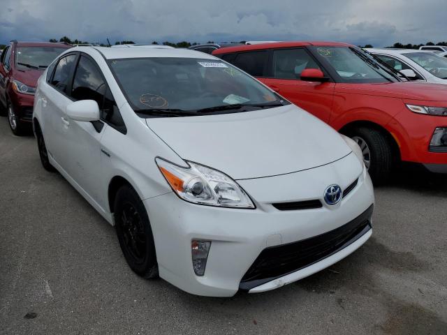 TOYOTA PRIUS 2014 with VIN JTDKN3DU4E0361330 - Photo from auction