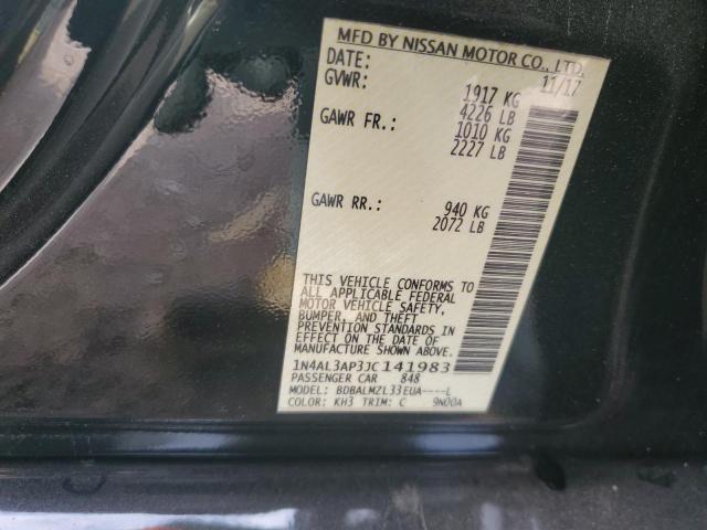 Photo 10 from auction – 2018 NISSAN ALTIMA 2.5 with VIN 1N4AL3AP3JC141983