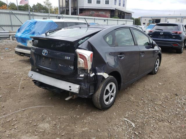 Photo 4 from auction – 2014 TOYOTA PRIUS with VIN JTDKN3DU1E0389702