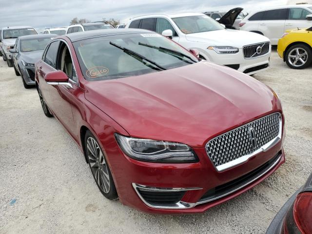 Photo 1 from auction – 2019 LINCOLN MKZ RESERV with VIN 3LN6L5E96KR605290