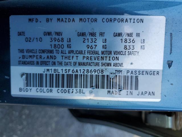 Photo 10 from auction – 2010 MAZDA 3 I with VIN JM1BL1SF6A1286908