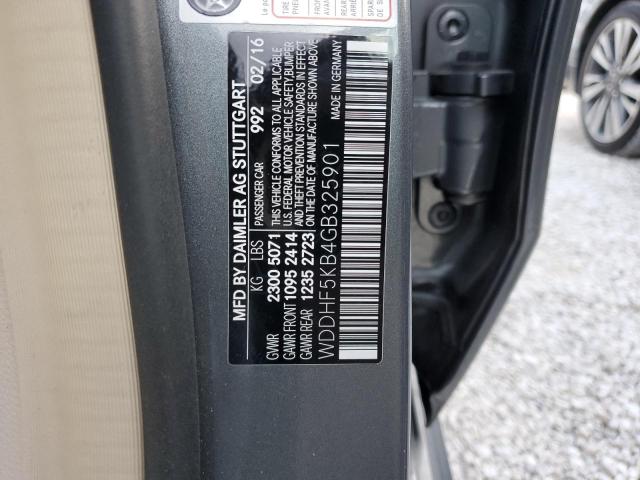 Photo 10 from auction – 2016 MERCEDES-BENZ E 350 with VIN WDDHF5KB4GB325901