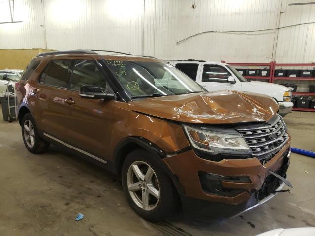 FORD EXPLORER X 2017 with VIN 1FM5K8DH0HGA21654 - Photo from auction