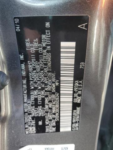 Photo 10 from auction – 2011 TOYOTA SIENNA XLE with VIN 5TDYK3DC8BS026347