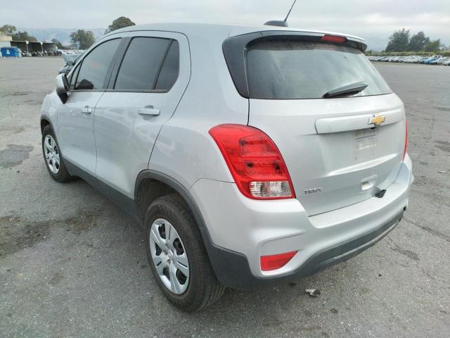 Photo 3 from auction – 2017 CHEVROLET TRAX LS with VIN 3GNCJKSB2HL248020
