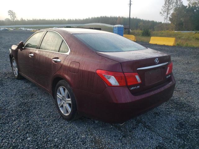 Photo 3 from auction – 2008 LEXUS ES 350 with VIN JTHBJ46GX82159771