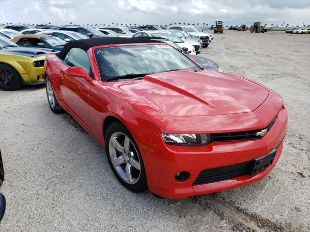 CHEVROLET CAMARO LT 2015 with VIN 2G1FD3D3XF9295250 - Photo from auction