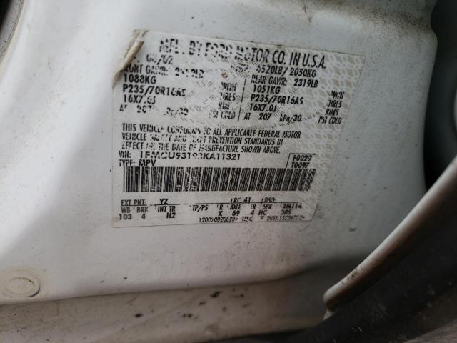 Photo 10 from auction – 2003 FORD ESCAPE XLT with VIN 1FMCU93193KA11321