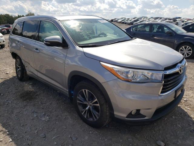 TOYOTA HIGHLANDER 2016 with VIN 5TDJKRFH1GS347733 - Photo from auction