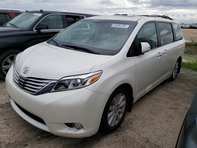 Photo 2 from auction – 2017 TOYOTA SIENNA XLE with VIN 5TDYZ3DC7HS845600