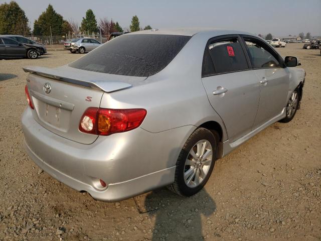 Photo 4 from auction – 2009 TOYOTA COROLLA BA with VIN 1NXBU40E89Z098714
