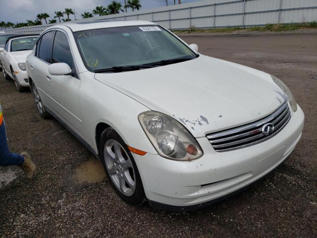 INFINITI G35 2004 with VIN JNKCV51E14M101227 - Photo from auction