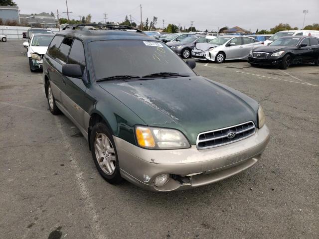 SUBARU LEGACY OUT 2000 with VIN 4S3BH6655Y7601219 - Photo from auction