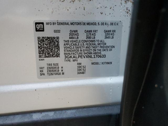 Photo 10 from auction – 2022 GMC TERRAIN SL with VIN 3GKALPEVXNL170633