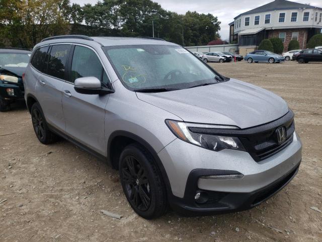 Photo 1 from auction – 2021 HONDA PILOT SE with VIN 5FNYF6H24MB055911