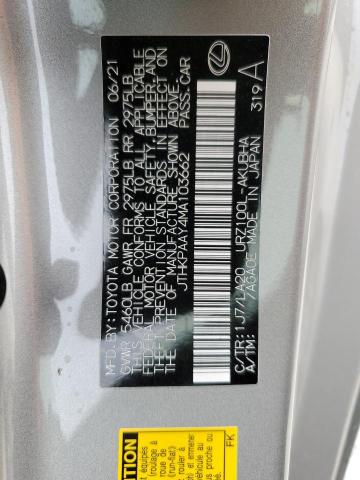 Photo 10 from auction – 2021 LEXUS LC 500 with VIN JTHKPAAY4MA103662